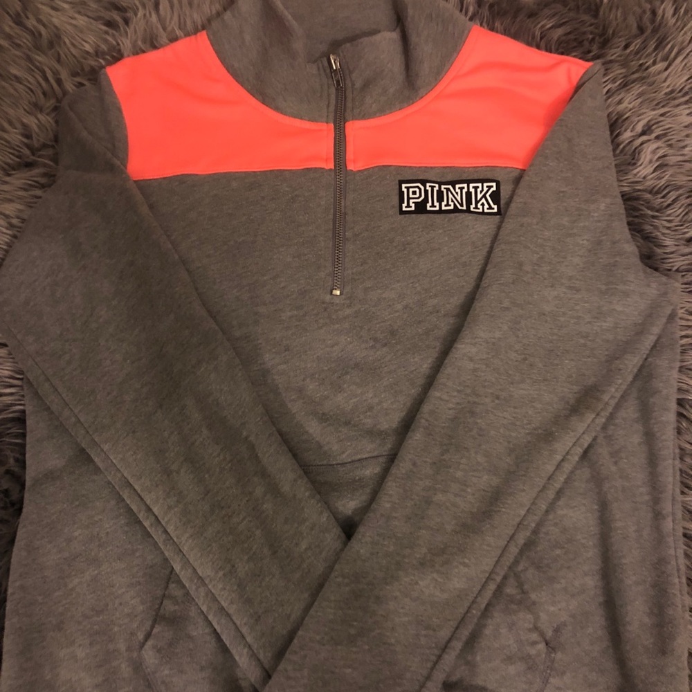 Vs Pink Half Zip